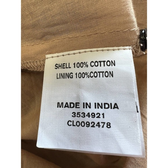 eShakti Navy Blue Eyelet Dress Short Sleeve Fit& Flare Cocktail READ DESCRIPTION - Picture 13 of 14